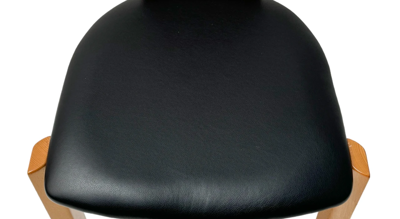 Post-Modern Slatted High Back Dining Room Chairs by Pietro Costantini, 1980s